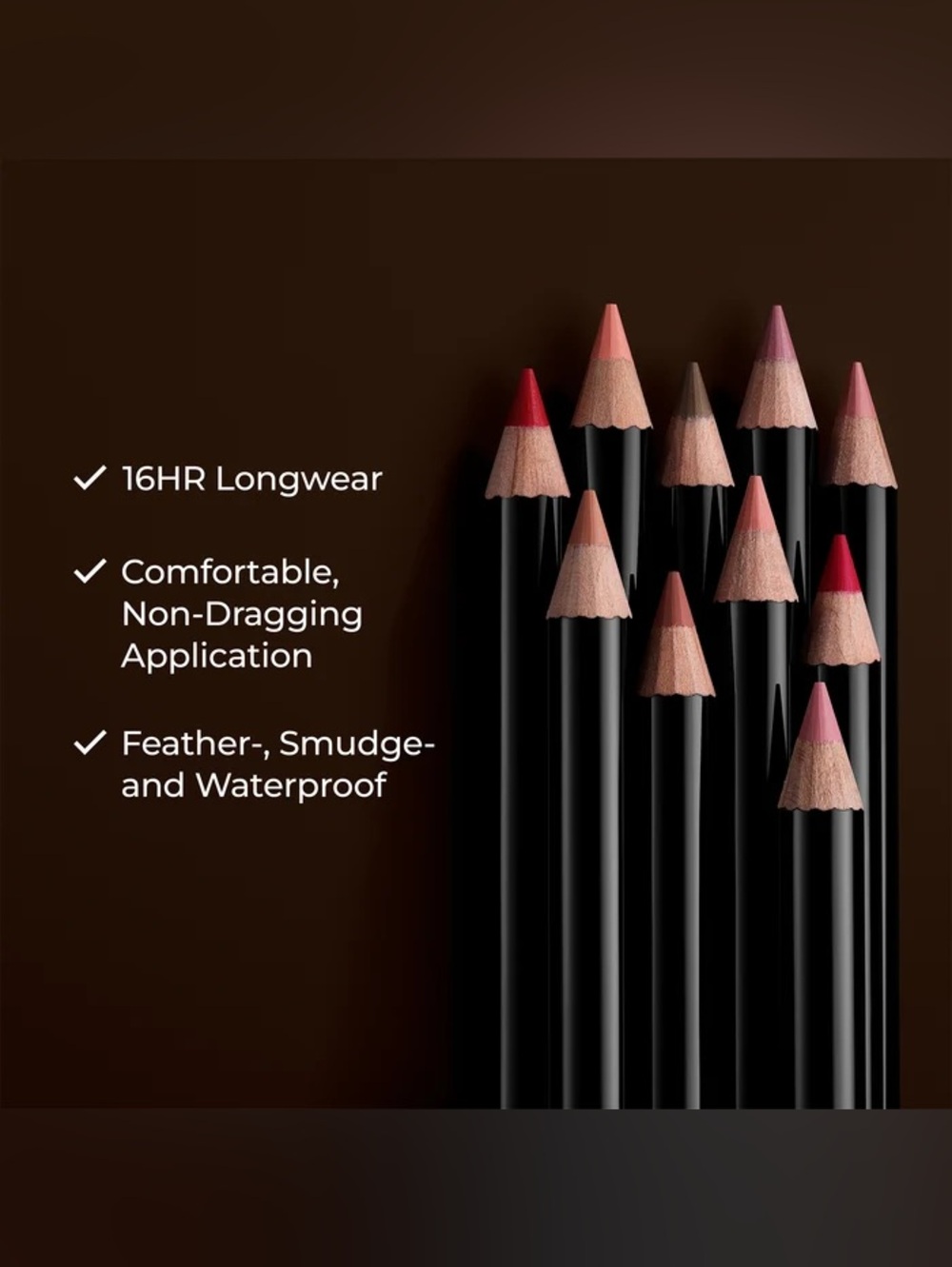 Laura Mercier Caviar Perfecting Lip Liner - Luxurious Mauve - Picture 4 of 10
